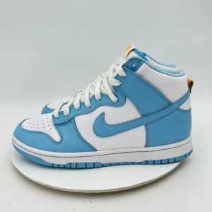 Nike Dunk High Retro Men Size 9.5 DD1399-401 Chill Blue White Training Shoes