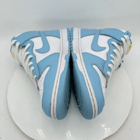 Nike Dunk High Retro Men Size 9.5 DD1399-401 Chill Blue White Training Shoes