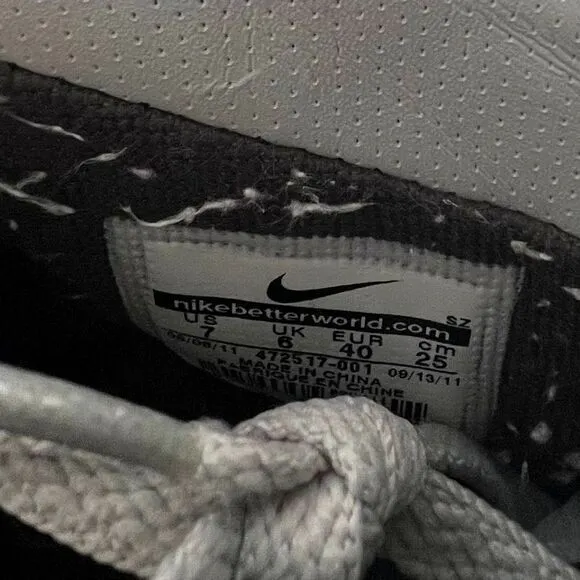 Nike Dunk High Vt Premium Wool Midnight Fog Shoes (472517-001) Mens 7 Rare Style