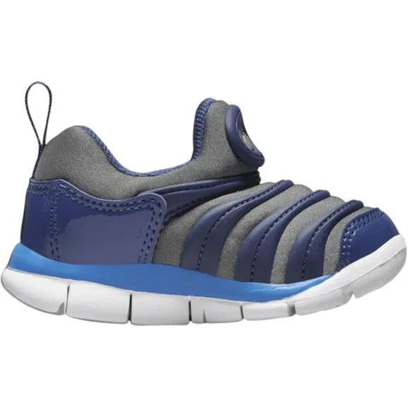 Nike Dynamo Free Navy Gray Toddler Kid Child Shoe Size 5C NEW 343938-030