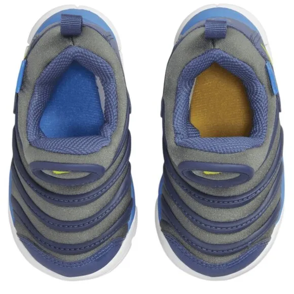 Nike Dynamo Free Navy Gray Toddler Kid Child Shoe Size 5C NEW 343938-030