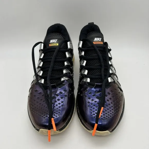 Nike Fingertrap Max Shoes Mens Size 10 Black Silver Purple Training 644672-501