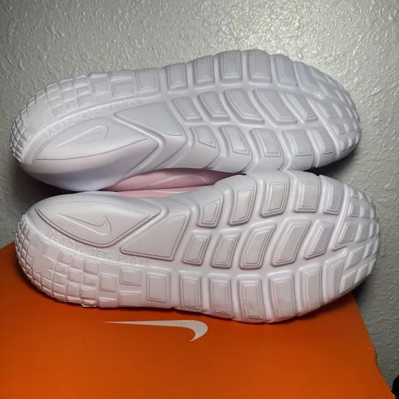 Nike Flex Runner 2 GS Pink Foam White Grey Sneakers DJ6038-600 Kids Size 7Y