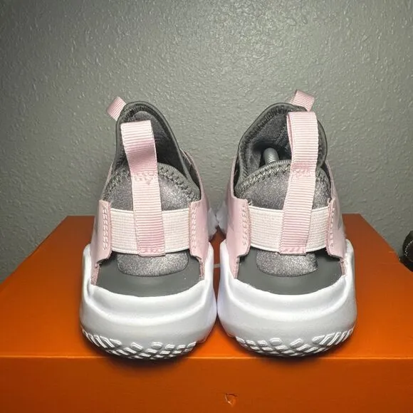 Nike Flex Runner 2 GS Pink Foam White Grey Sneakers DJ6038-600 Kids Size 7Y