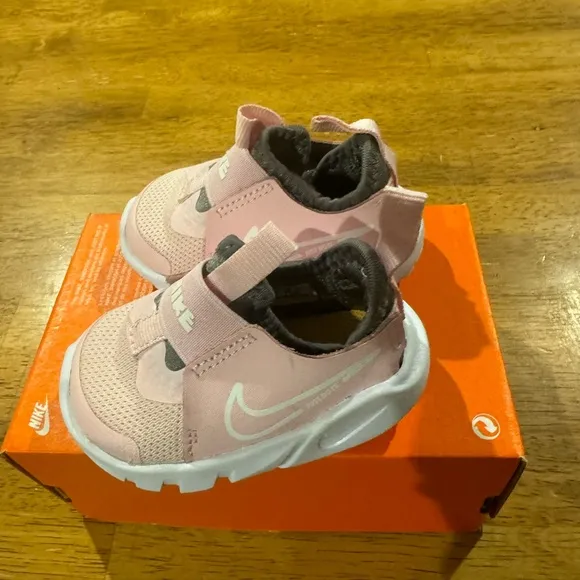 Nike Flex Runner 2 (TDV) Pink Toddler Shoes DJ6039 600 Size 2c New In Box