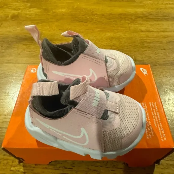 Nike Flex Runner 2 (TDV) Pink Toddler Shoes DJ6039 600 Size 2c New In Box