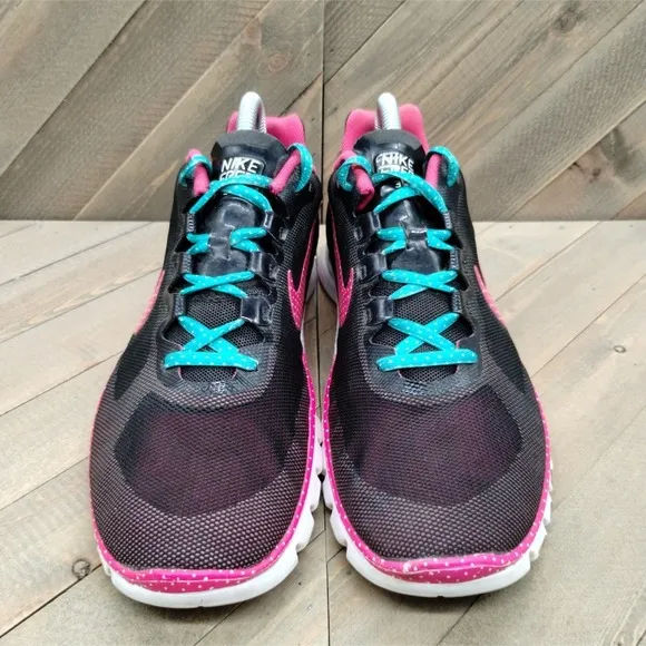 Nike Free 3.0 Advantage Cross Training Sneakers Womens Size‎ 9 Pink Blue Black