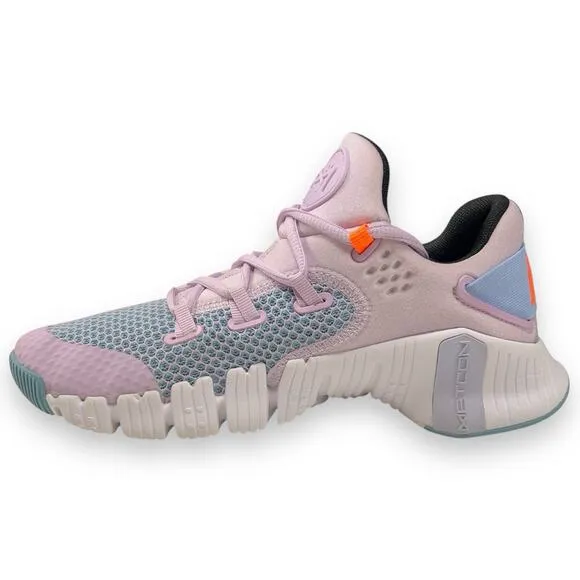 Nike Free Metcon 4 Womens Size 6.5 Gym Training Shoes Doll Black Worn Blue
