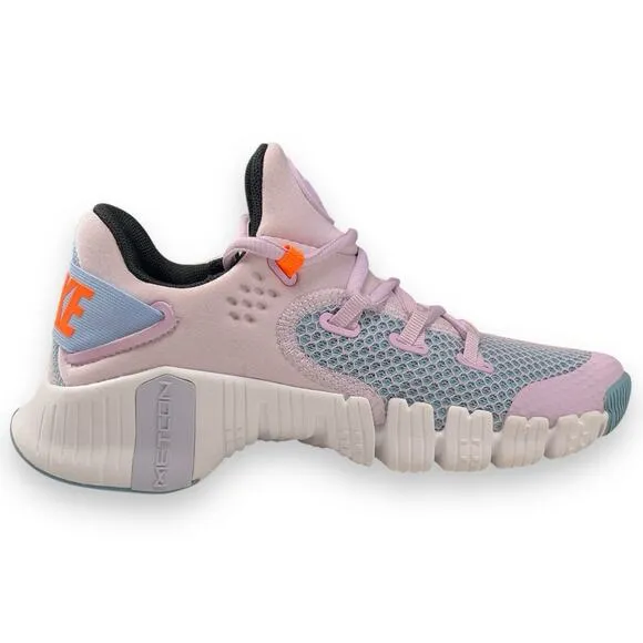 Nike Free Metcon 4 Womens Size 6.5 Gym Training Shoes Doll Black Worn Blue