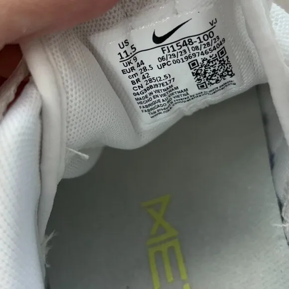 Nike Free Metcon 5 Premium Womens Training Shoes White FJ1548-100 VNDS Sz 11.5