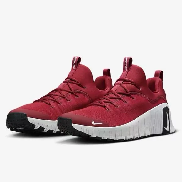Nike Free Metcon 6 TB Promo Training Shoes Crimson White HM3754-602 Mens Size 13