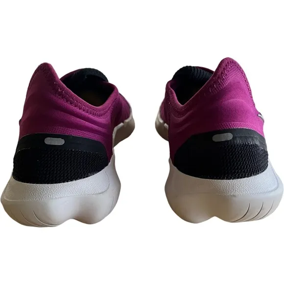 Nike Free Rn Flykint 3.0 Running Shoes Burgundy AQ5708-601 Women Size 11