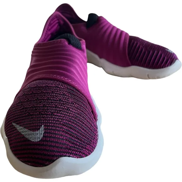 Nike Free Rn Flykint 3.0 Running Shoes Burgundy AQ5708-601 Women Size 11