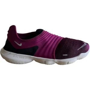 Nike Free Rn Flykint 3.0 Running Shoes Burgundy AQ5708-601 Women Size 11