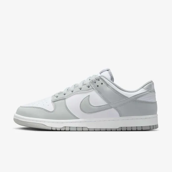 Nike Gray Fog Dunk Low Sneakers