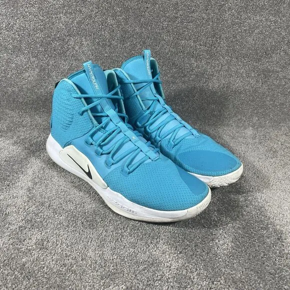 Nike Hyperdunk X TB Blue White AT3866-402 Basketball Athletic Shoes Men's Sz 17