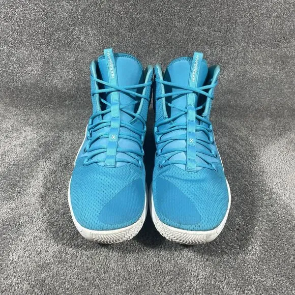 Nike Hyperdunk X TB Blue White AT3866-402 Basketball Athletic Shoes Men's Sz 17