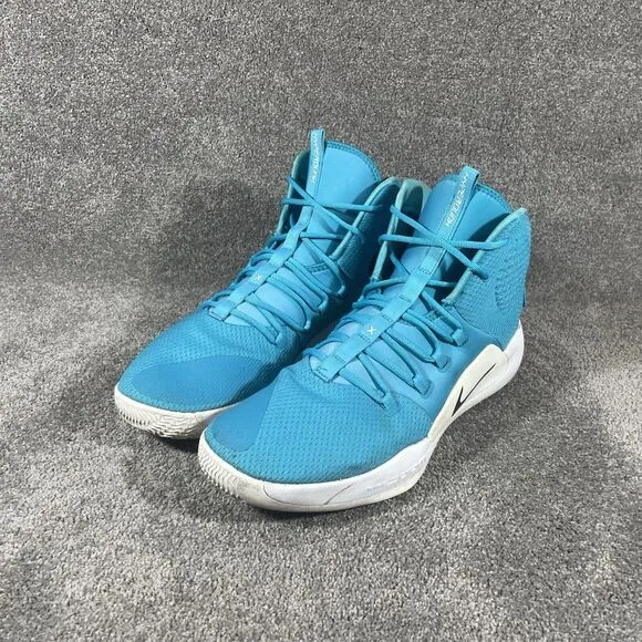 Nike Hyperdunk X TB Blue White AT3866-402 Basketball Athletic Shoes Men's Sz 17