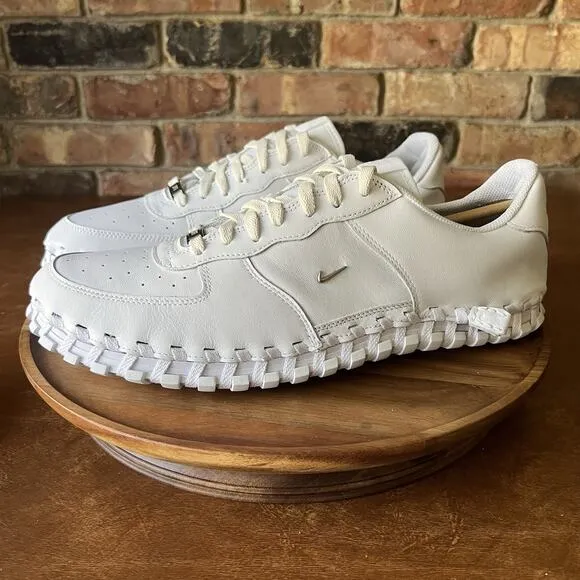 Nike Jacquemus J Force 1 Low LX SP White Silver Shoes Sneakers Women 14.5 Men 13