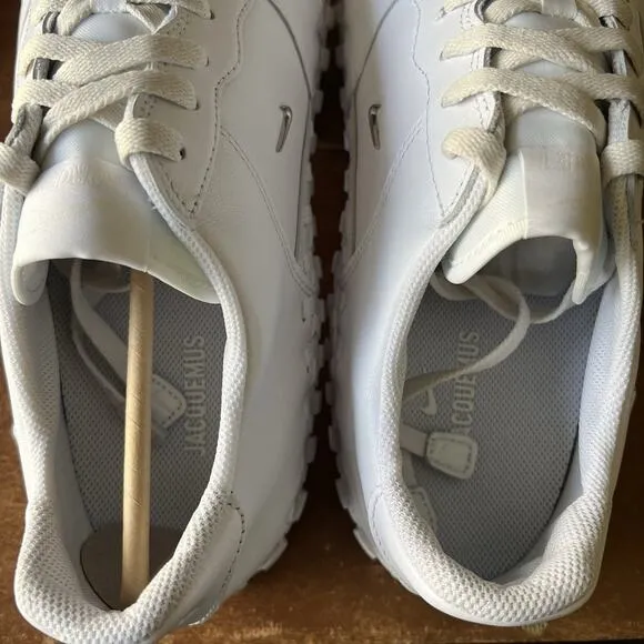 Nike Jacquemus J Force 1 Low LX SP White Silver Shoes Sneakers Women 14.5 Men 13