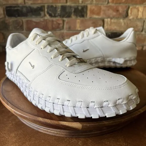 Nike Jacquemus J Force 1 Low LX SP White Silver Shoes Sneakers Women 14.5 Men 13