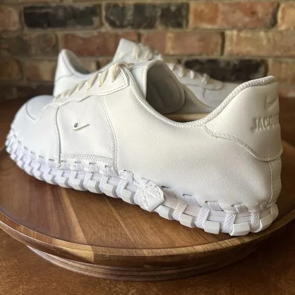 Nike Jacquemus J Force 1 Low LX SP White Silver Shoes Sneakers Women 14.5 Men 13