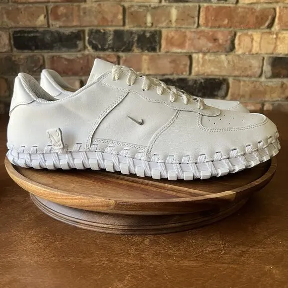 Nike Jacquemus J Force 1 Low LX SP White Silver Shoes Sneakers Women 14.5 Men 13