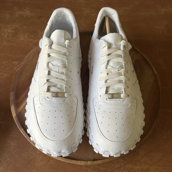 Nike Jacquemus J Force 1 Low LX SP White Silver Shoes Sneakers Women 14.5 Men 13
