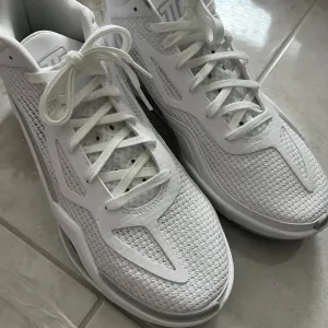 NIKE Jordan Tatum 1 Team Bank Basketball Shoes (FB2863-100, White/White/Grey