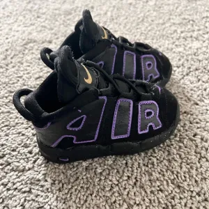 Nike Kids Black and Purple Shoes