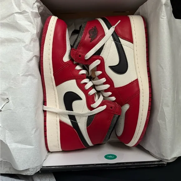 Nike Kids Shoes Red and Black