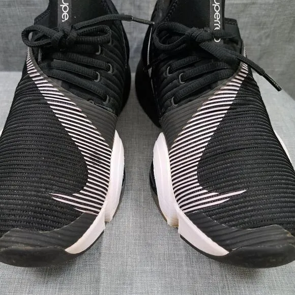 Nike M Air Zoom SuperRep 2 Black White Men Cross Training Shoes Sz 7 CU6445-003