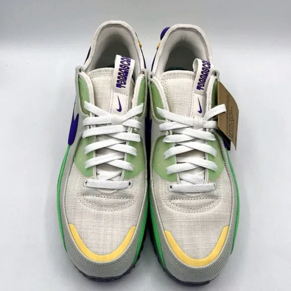 Nike Men’s Air Max Terrascape 90 Training Size 11.5 Green/Purple |DV7413-001|