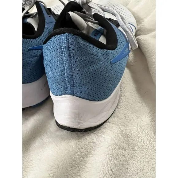 Nike Mens CW7356009 Pure Platinum Photo Blue Air Zoom Pegasus 38 Size 13 Sneaker