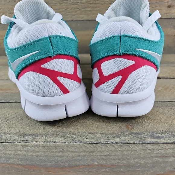 Nike Men's Free Run 2 Running Training Shoes White Teal Red NEW