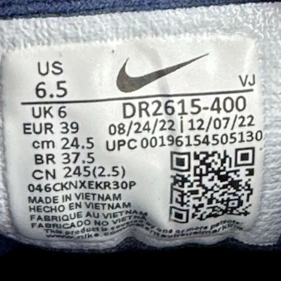 Nike Mens Invincible Run3 Size 6.5 Shoes Blue Running Training Comfort Sneakers