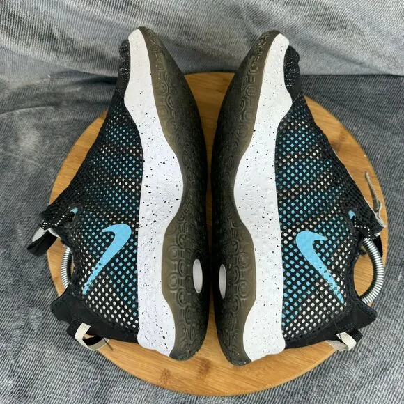 Nike Mens PG 4 CD5079-00 Black Blue Basketball Running Training Sneakers Size 10