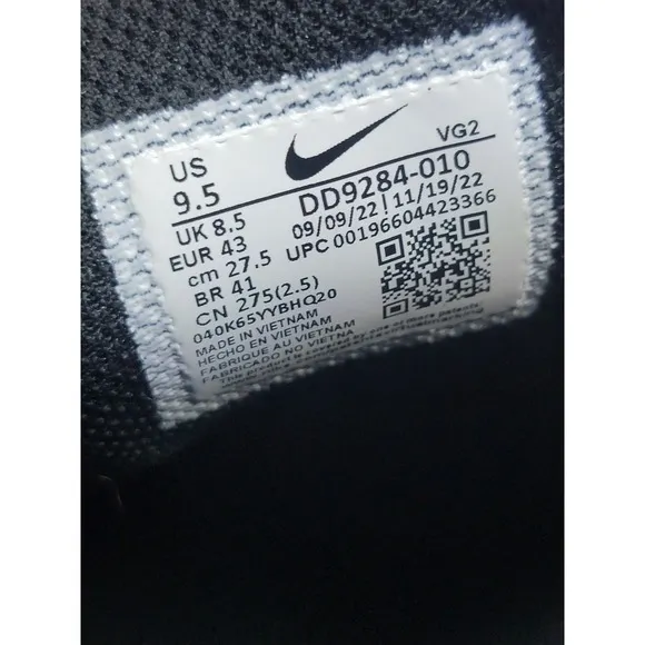 Nike‎ Mens Running Shoes Size 9.5 Flex Experience Run 11 Next Nature Black