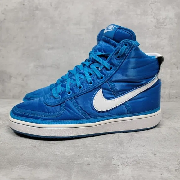 Nike Mens Size 9 Vandal Supreme High Blue Orbit White Shoes Sneakers
