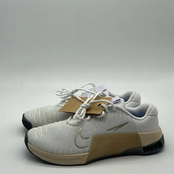 Nike Men's White and Tan Training Shoes