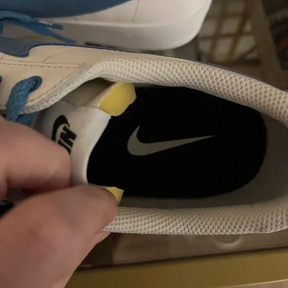 Nike Men's blazer “Low” White and Blue Sneakers size 11 NWOT