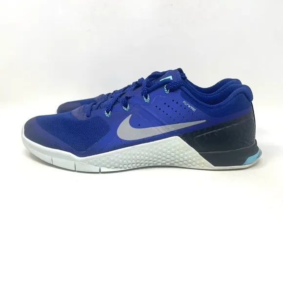 Nike Metcon 2 Training Athletic Sneaker Amplify Blue Mens 12