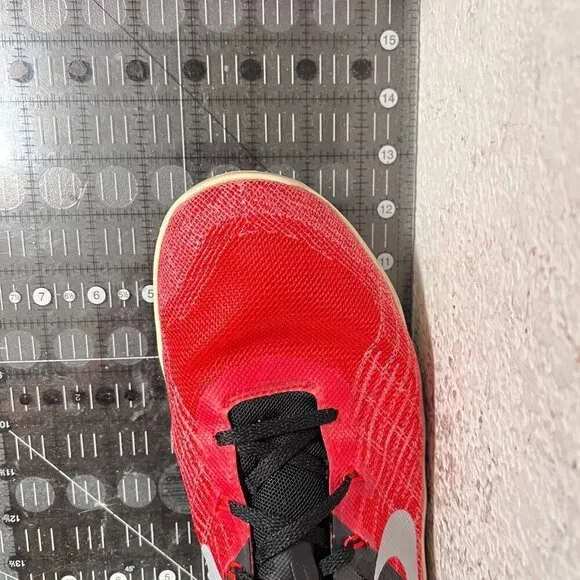 Nike Metcon 3 Men Size 13 853928-600 Gray University Red Training Lifting Shoes