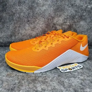 Nike Metcon 5 Training Shoes Mens 15 Orange White Tennessee Vols AQ1189-890