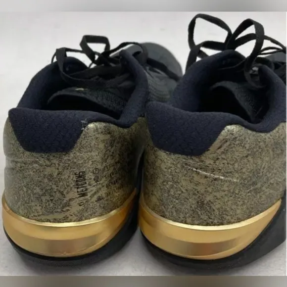 Nike Metcon 5 X Training Shoes Men's Size 12 Black/Gold Excellent MSRP $139.99