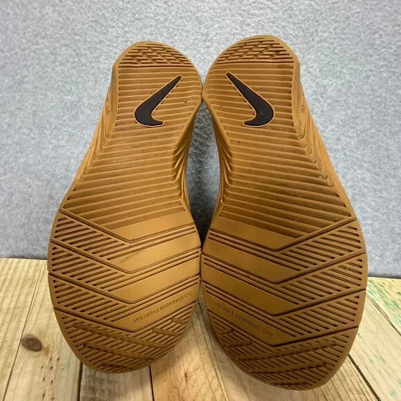 Nike Metcon 6 Premium Baroque Brown Sneakers Mens 8.5 Training Shoes CV1262-200