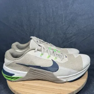 Nike Metcon 7 Rattan Blue Sandalwood Beige Mens Sz 15 Training Shoes CZ8281-234