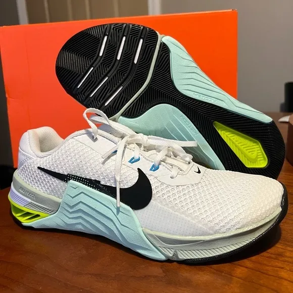 Nike Metcon 7 white Womens Training Shoes sea foam $140 CZ8280-100
