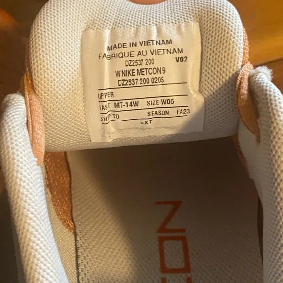 Nike - Metcon 9 Amber Brown Training Shoes - 5