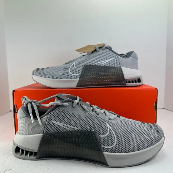 Nike Metcon 9 Light Smoke Grey White DZ2617-002 Men's Workout Training Shoes